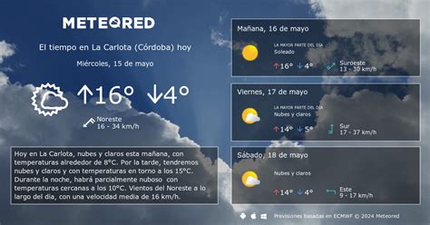 tiempo en la carlota|Tiempo en La Carlota, provincia de Córdoba